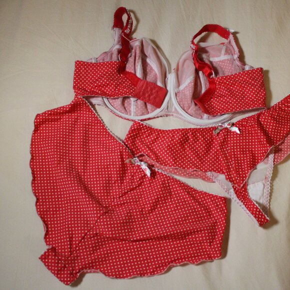 Ewa Michalak BM Pin Up Doll Bra and panties 95G 48 - Picture 3 of 3